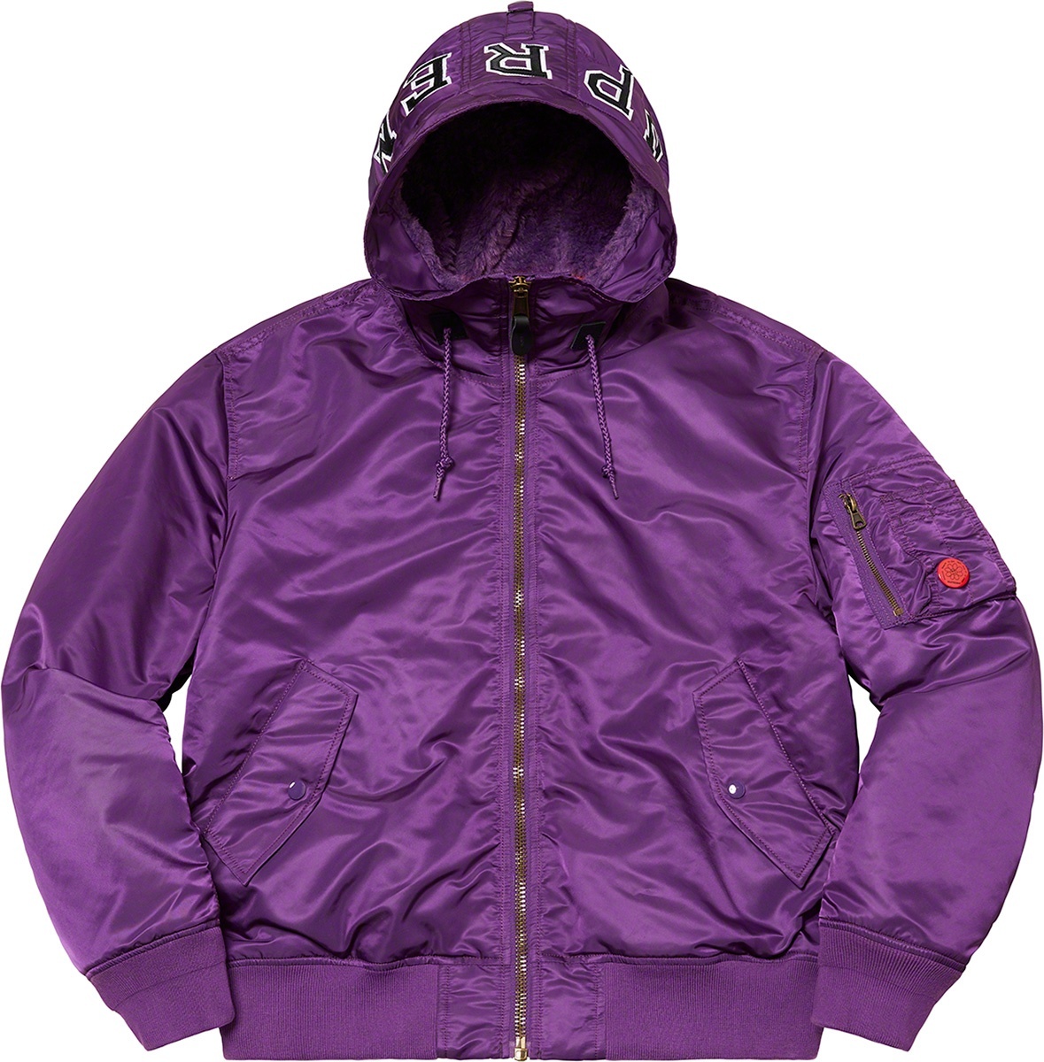 Hooded MA-1 view 16